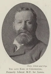 The late Earl of Chichester, formerly Liberal MP for Lewes