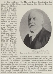 The late General Sir Edward Lugard