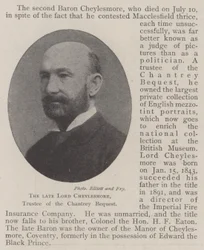 The late Lord Cheylesmore, Trustee of the Chantrey Bequest