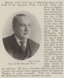 The late Mr Benjamin Wells
