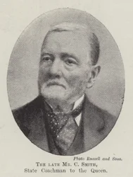 The Late Mr C Smith, State Coachman to the Queen
