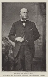 The Late Mr. Edward Ross, Secretary of the Manchester, Sheffield, and Lincolnshire Railway