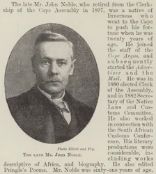 The late Mr John Noble