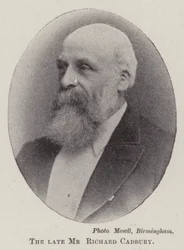 The late Mr Richard Cadbury