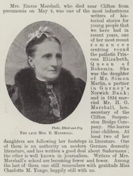 The late Mrs E Marshall