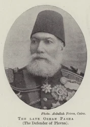 The late Osman Pasha, the Defender of Plevna