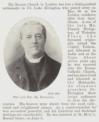 The Late Reverend Dr. Rivington