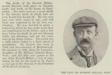 The Late Sir Everett Millais, Baronet