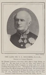 The Late Sir T L Seccombe, GCIE, Expert in Indian Finance