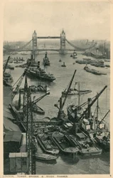 Tower Bridge and River Thames, London