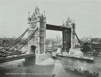 Tower Bridge on the Day of its Opening, 1894