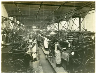 Turkey Weaving, Hughes Factory No. 2, 1923