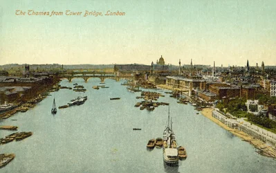 View from Tower Bridge, London