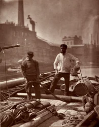 Workers on the 
