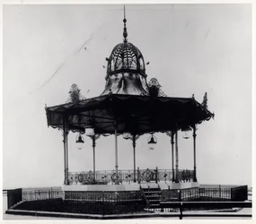 Ornamental Bandstand in East End Park, Leeds