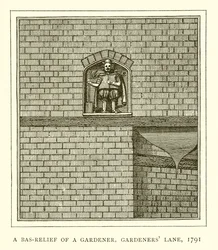 A Bas-Relief of a Gardener, Gardener
