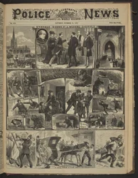 A Chelsea Ghost, Illustrated Police News, 21 October 1882