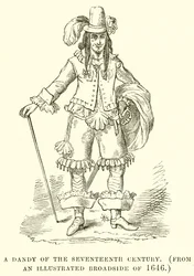 A Dandy of the Seventeenth Century