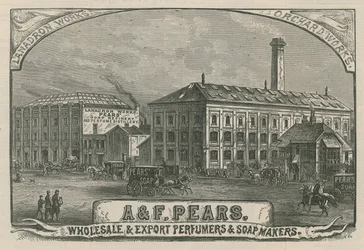 A & F Pears, Wholesale and Export Perfumers and Soapmakers