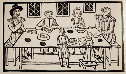 A Family Meal, c.1600