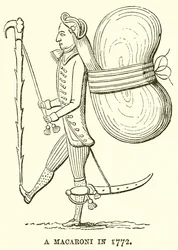 A Macaroni in 1772