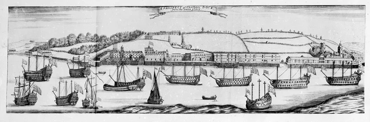A Prospect of Chatham Dock from Finsbery Windmill