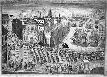 A Prospect of the town of Havana, taken by the Earl of Albemarle and Sir George Pocock on August 13th 1762