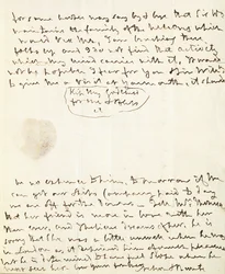 A Signed Autographed Letter to Lady Hamilton, 1801