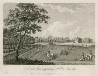A View from Constitution Hill, 1735