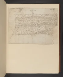 A Letter Written by Henry VII to the Knight Sir Gilbert Talbot, Add MS 46454, f.6r