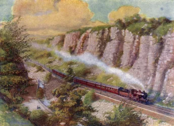A Long Passenger Train