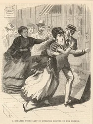 A romantic young lady in Liverpool rescued by her mother