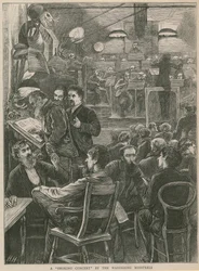 A smoking concert by the wandering minstrels
