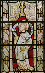 A south window depicting St Philip
