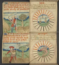 Libra & Scorpio, from Almanac