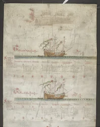 The galleass Grand Mistress, and Anne Gallant, from 