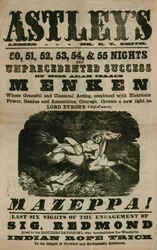 Advert for Astley