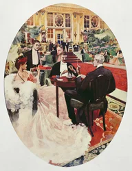 Advertisement for Alma cigarettes, early twentieth century