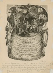 Advertisement for Richard Siddall