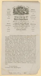 Advertisement for White & Co