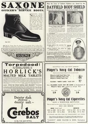 Advertising Spread from The Sphere