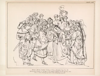 Aeneas Silvius, Cardinal Bishop of Siena, afterwards Pope Pius II