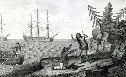 Affecting Interview of Two Mokito Men, illustration taken from Moore