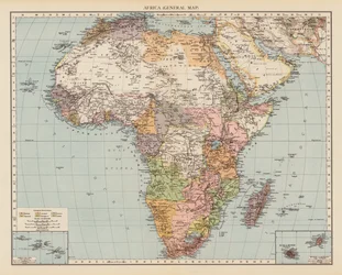 Africa, General Map