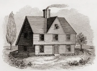 Allyn House, New Plymouth, North America, from 