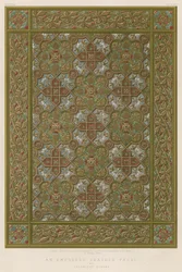 An Embossed Leather Panel