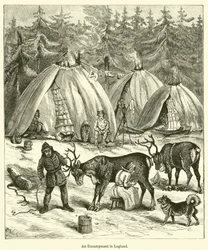 An Encampment in Lapland