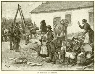 An Eviction in Ireland