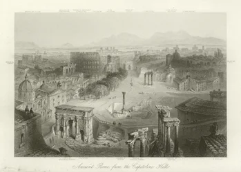 Ancient Rome from the Capitoline Hills