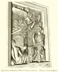 Apotheosis of Faustina, Wife of Marcus Aurelius (Museum of Capitol)